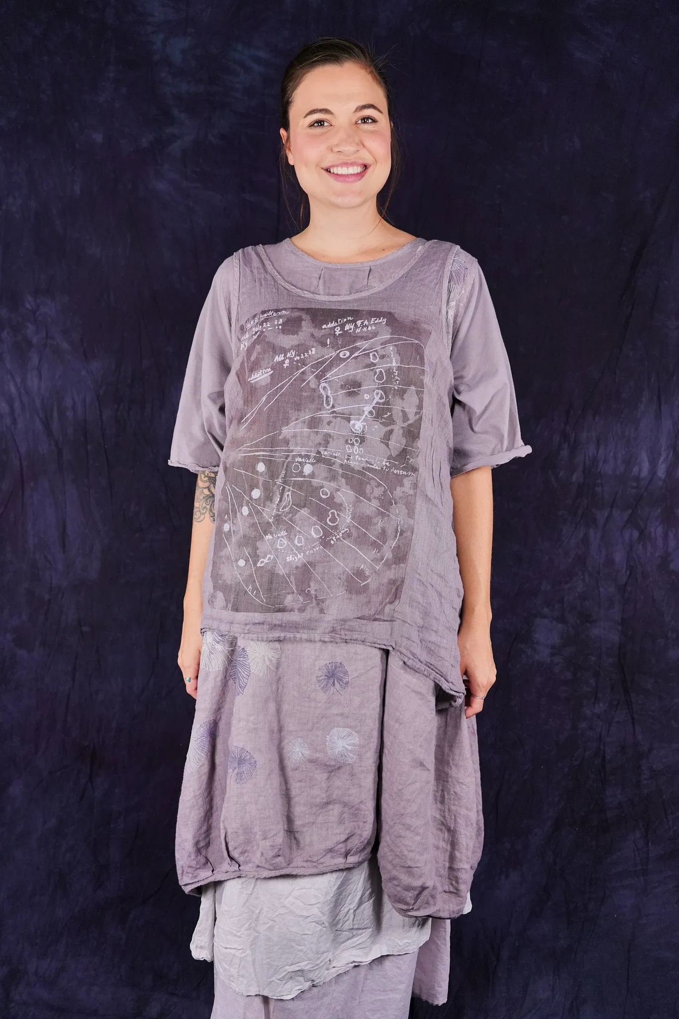 1196 Linen Tank Shantung-P