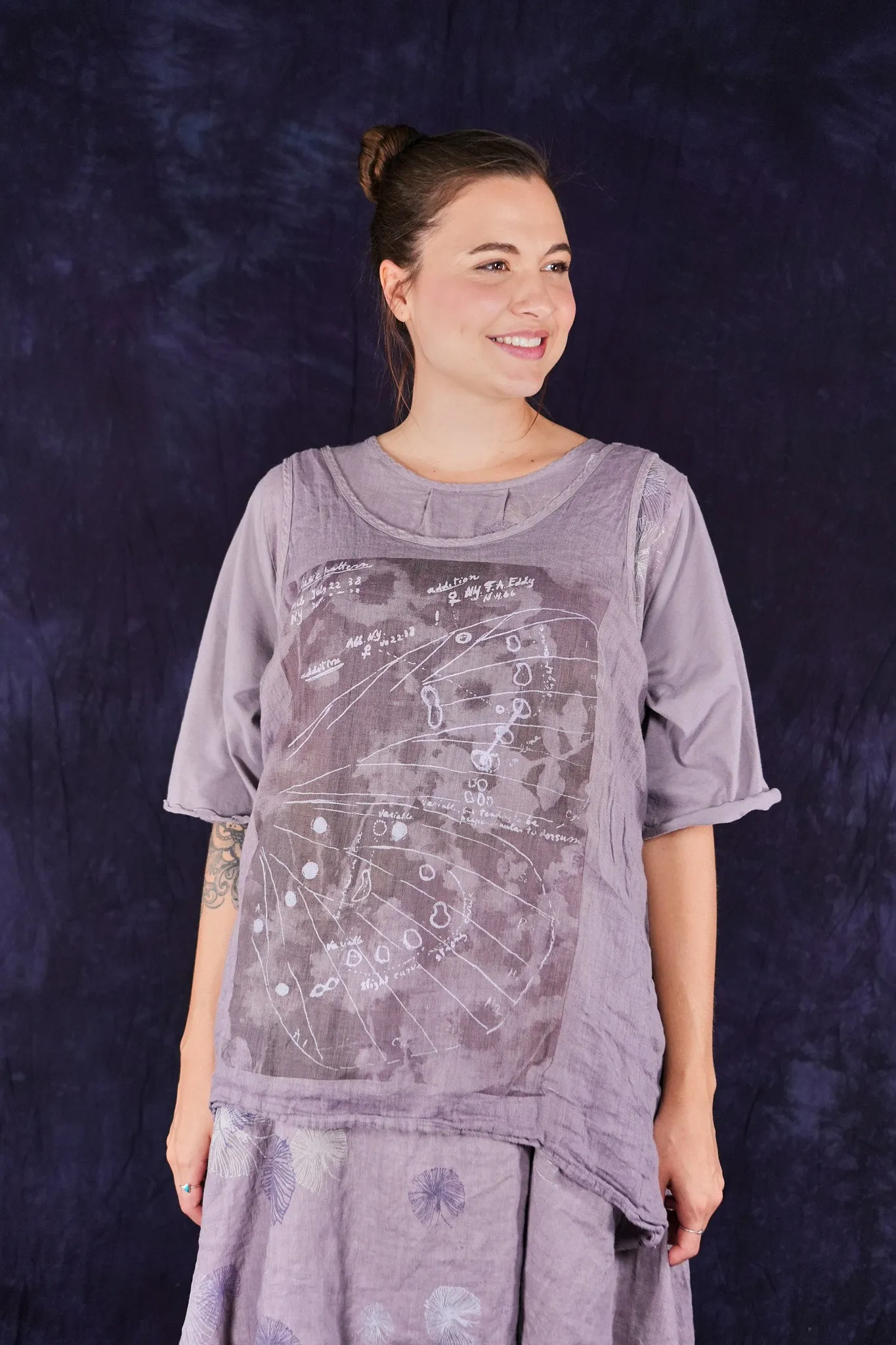 1196 Linen Tank Shantung-P