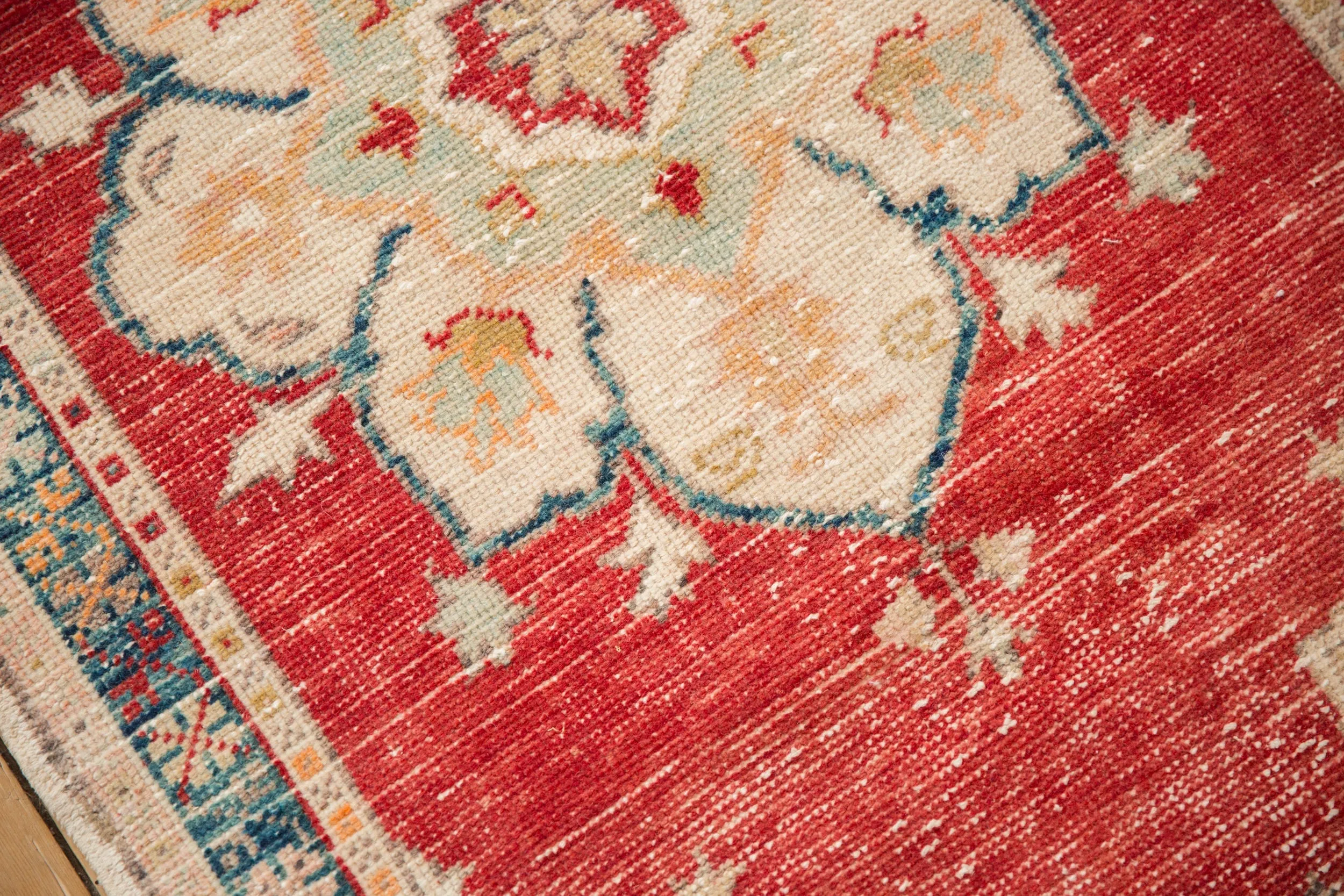 2.5x5 Vintage Distressed Oushak Rug Runner