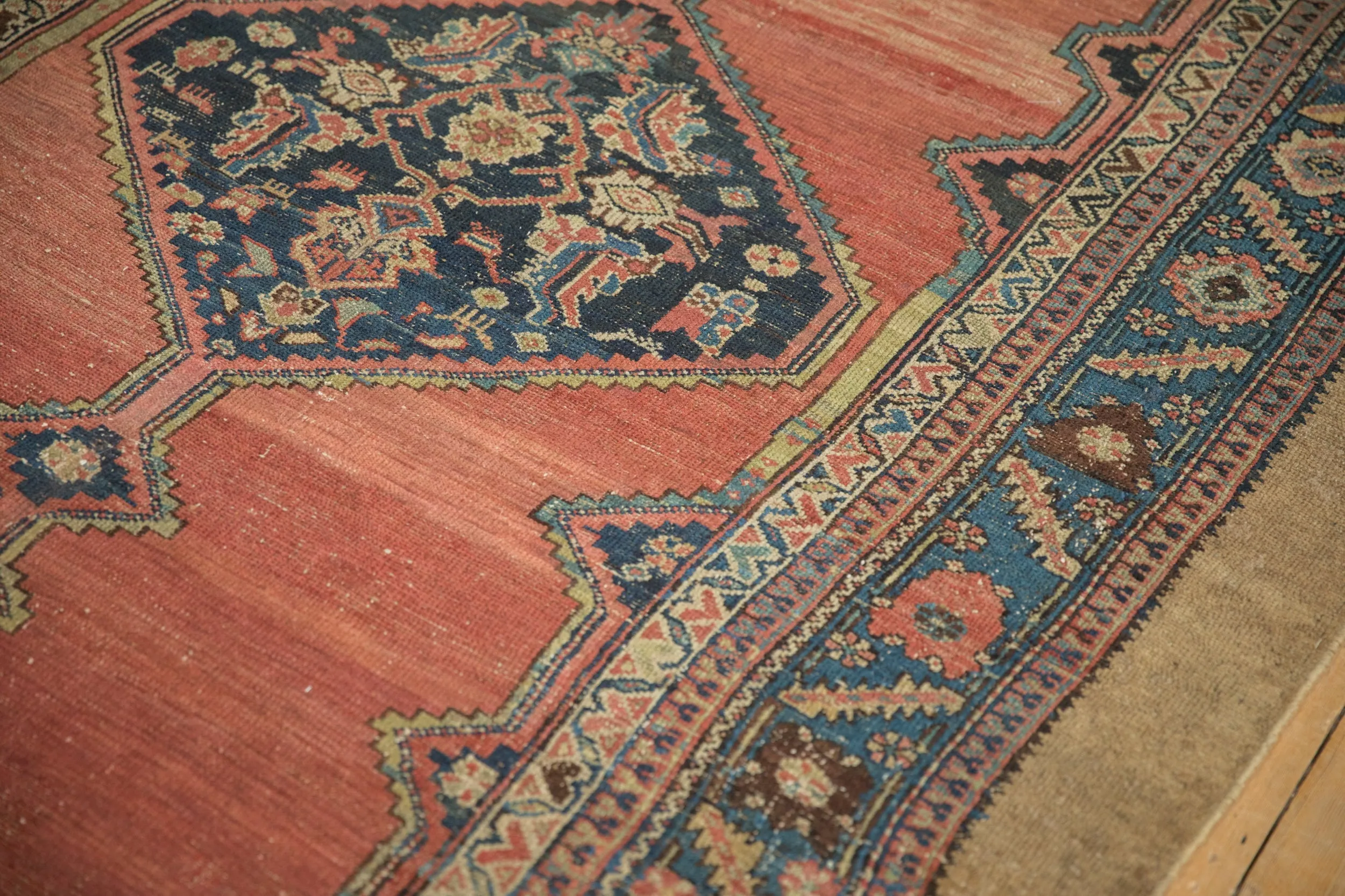 5.5x11 Antique Hamadan Rug Runner