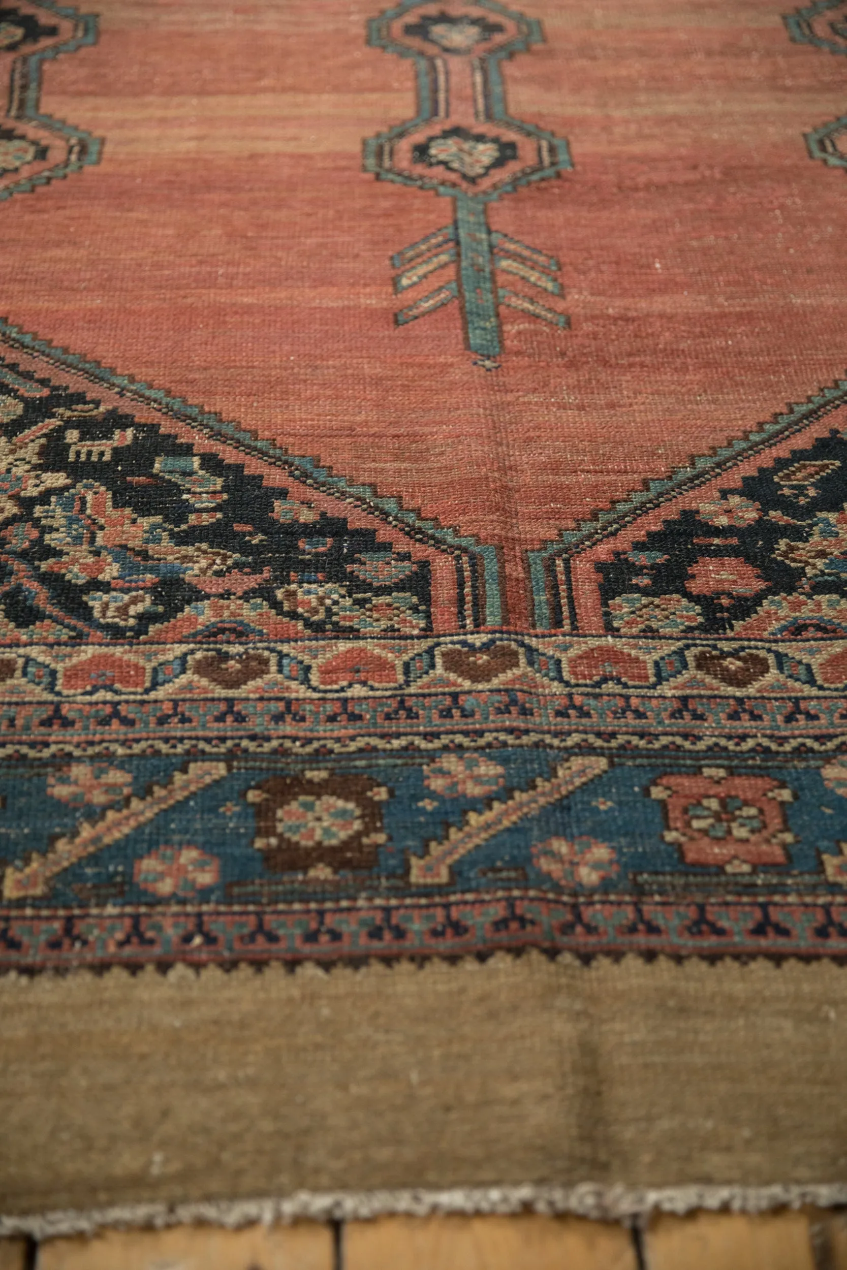 5.5x11 Antique Hamadan Rug Runner