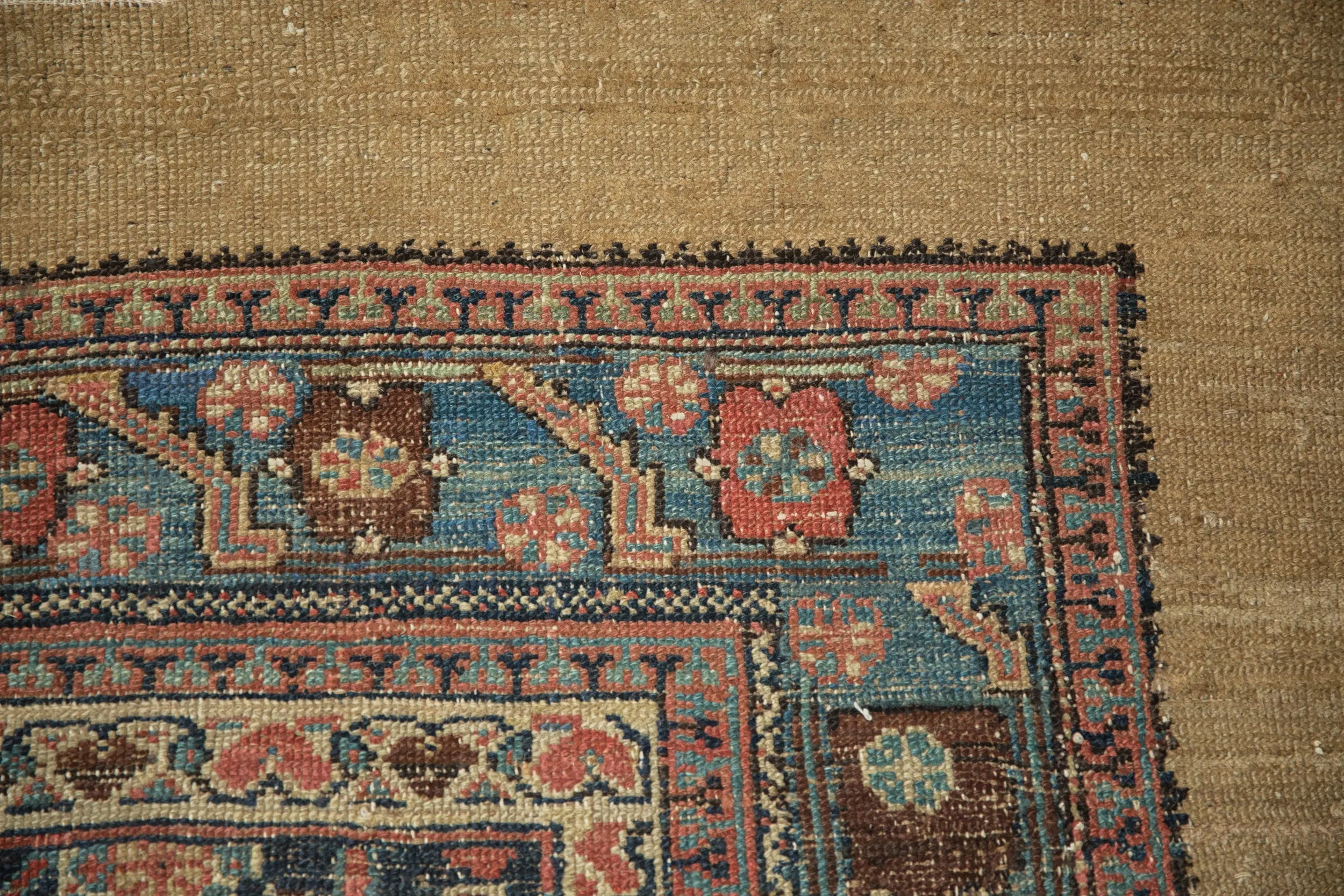 5.5x11 Antique Hamadan Rug Runner