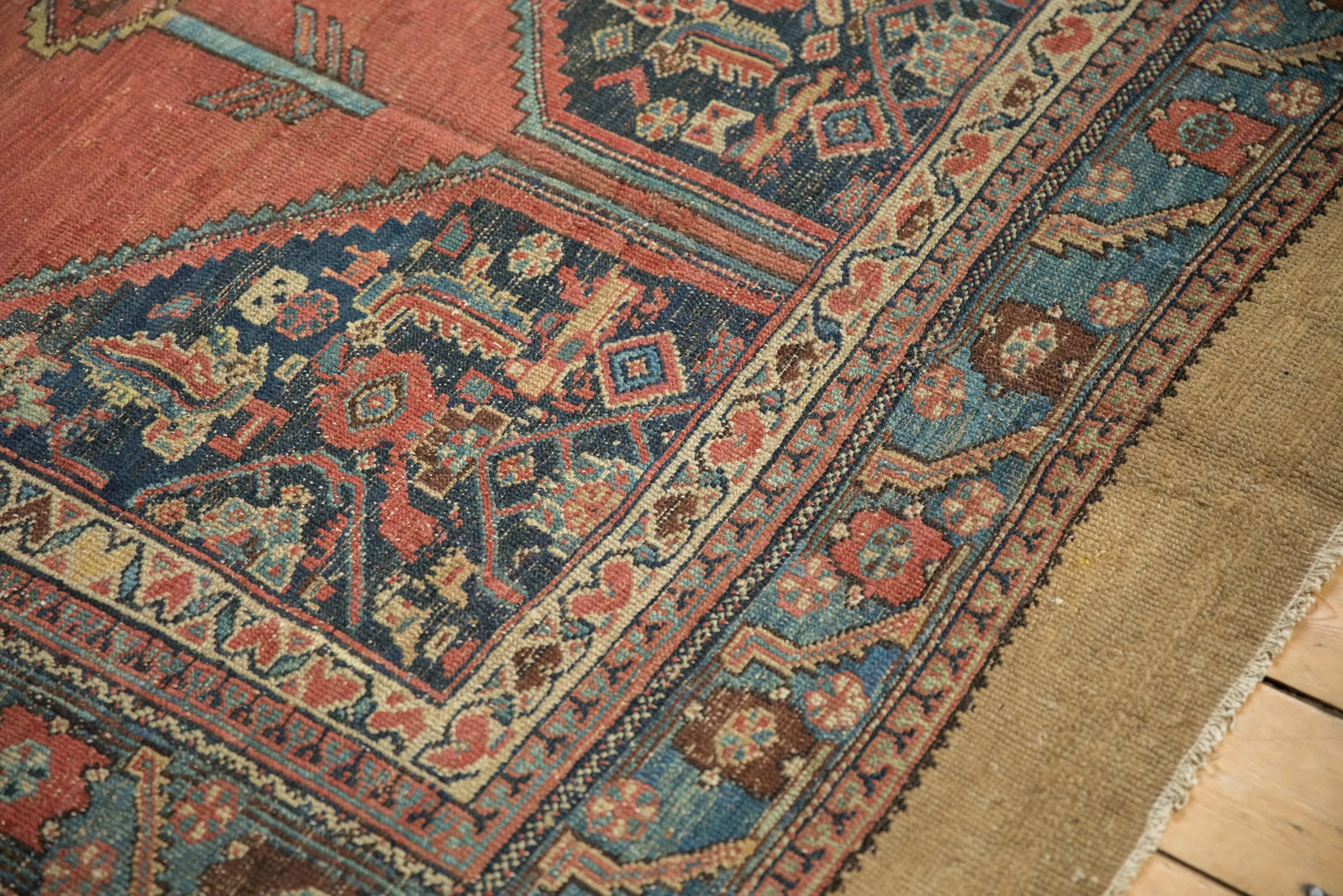 5.5x11 Antique Hamadan Rug Runner