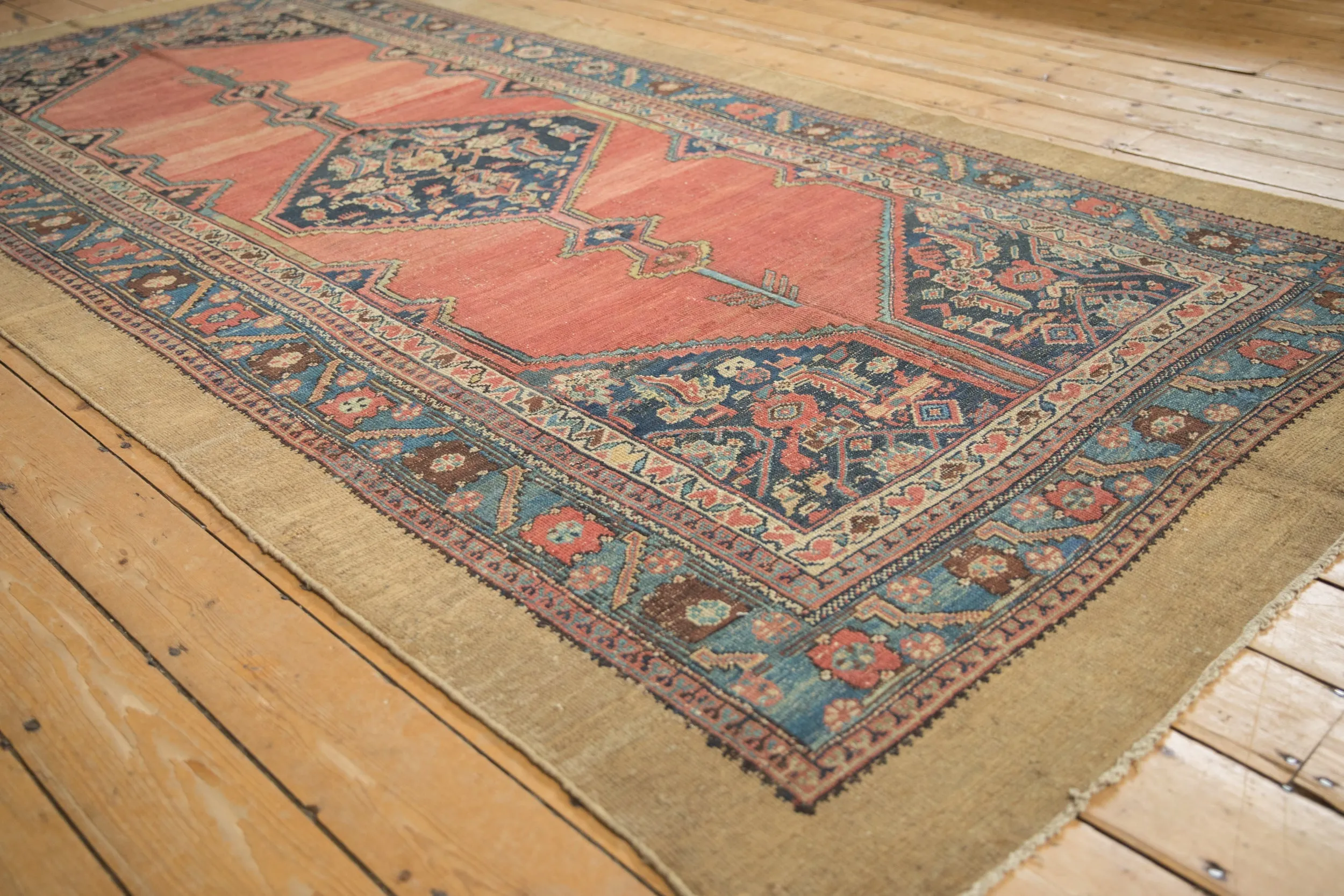 5.5x11 Antique Hamadan Rug Runner