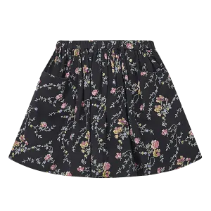 [6y] Bonton Romantic Print Floral Gauze Skirt
