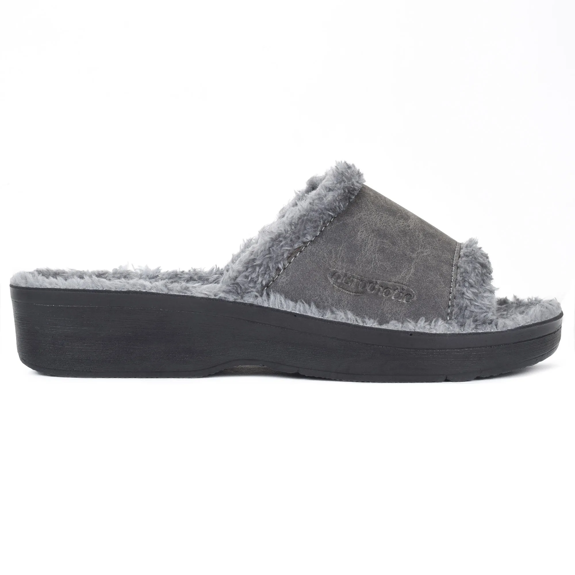 Aerothotic - Aspen Fuzzy Strap Women's Slipper