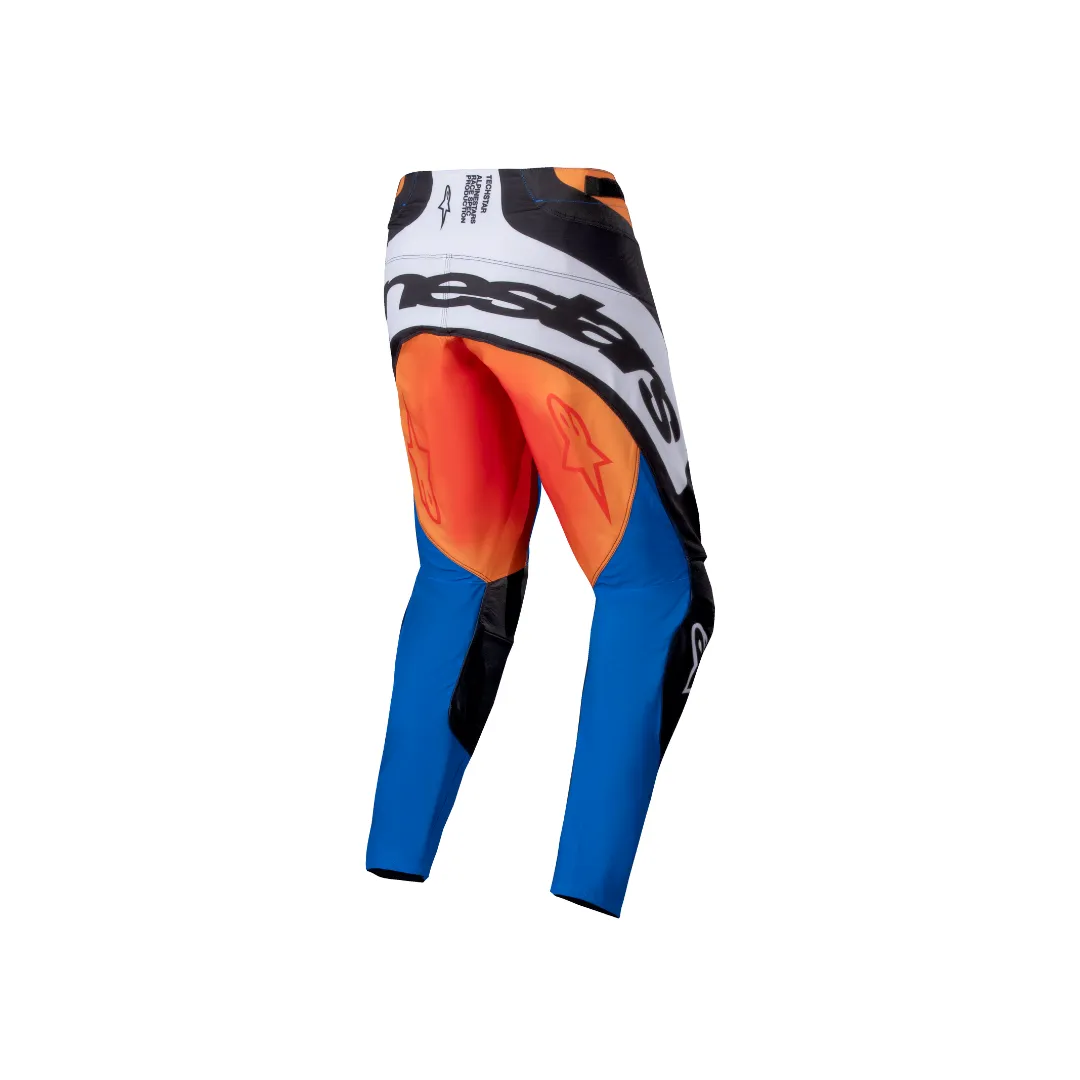 Alpinestars - 2025 Techstar Melt Orange Blue Pants
