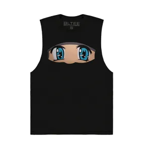 ANIME EYES MUSCLE TEE