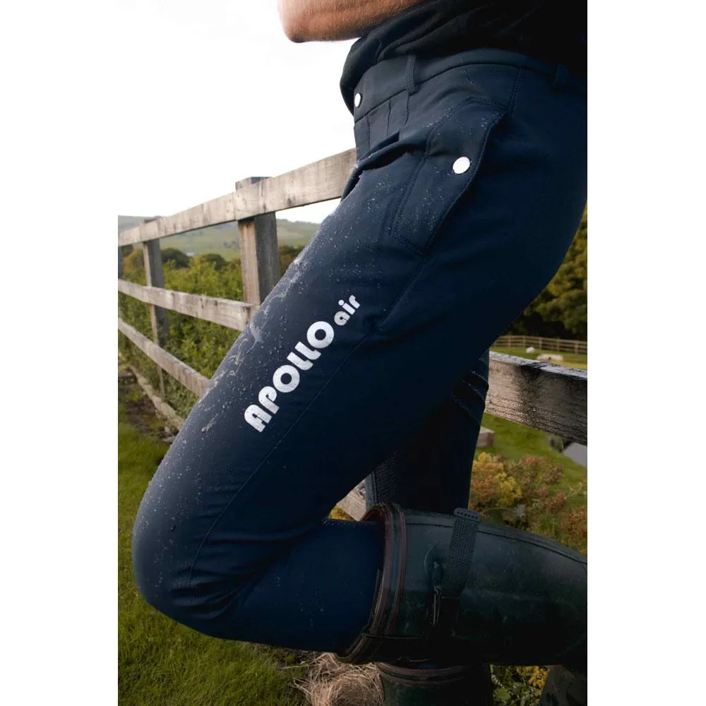 Apollo Air Men's Storm Showerproof Horse Riding Breeches Durable Water Resistant
