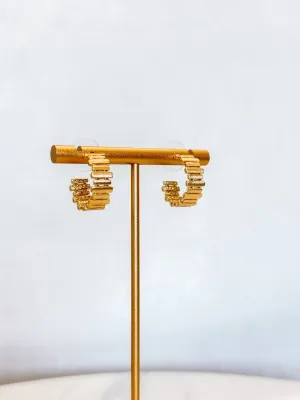 Aubrey Gold Small Earrings