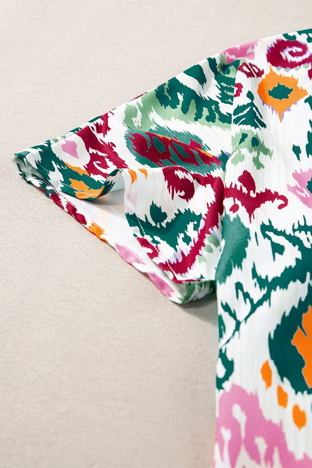 Aztec Delight Half Sleeve Blouse