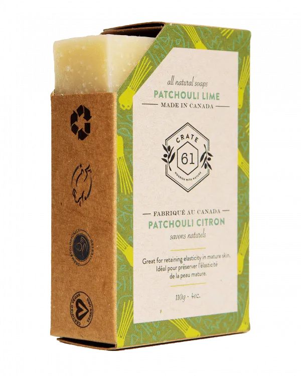 Bar Soap, Patchouli Lime