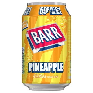 Barr Pineapple, 330ml (Case of 24)