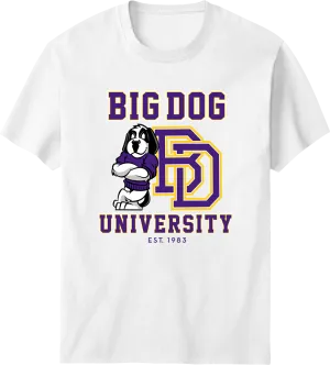 Bd University Purple Gold T-shirt