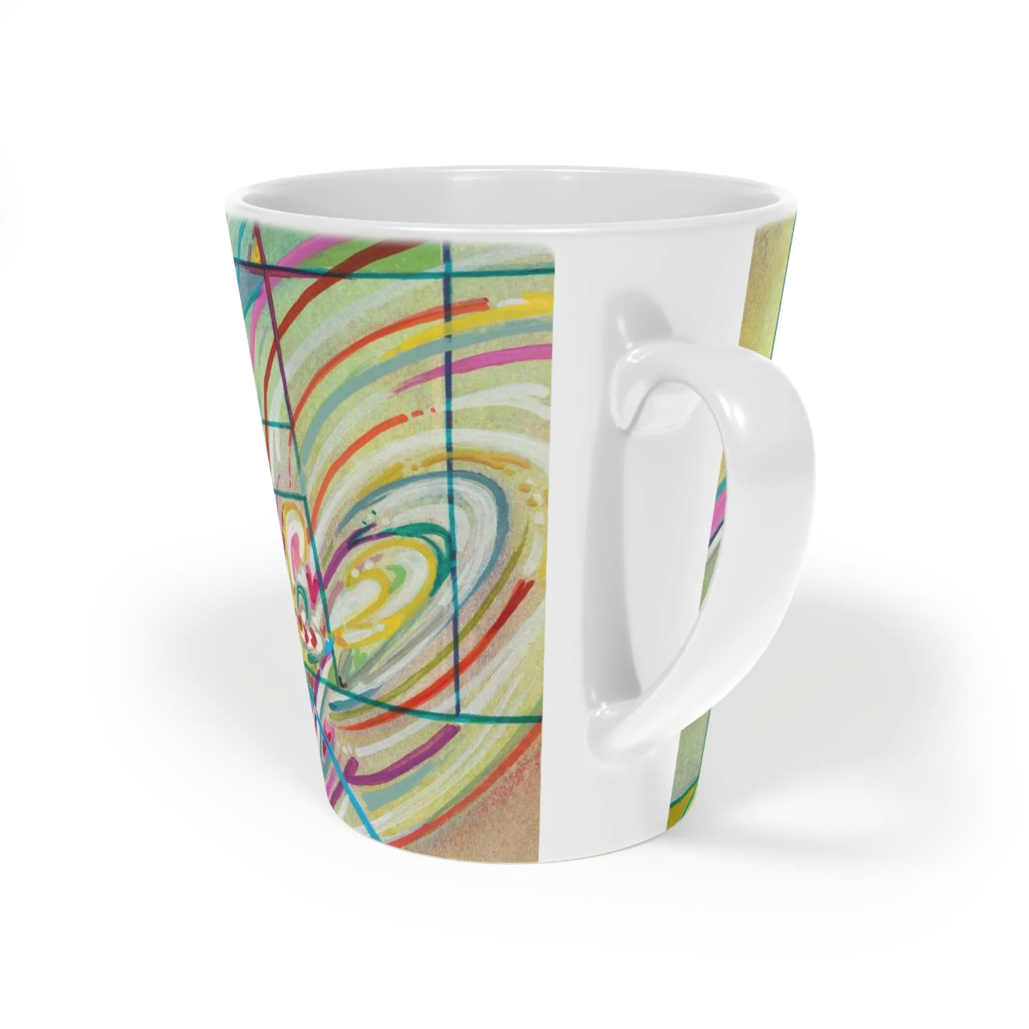 Be Alright Latte Mug, 12oz