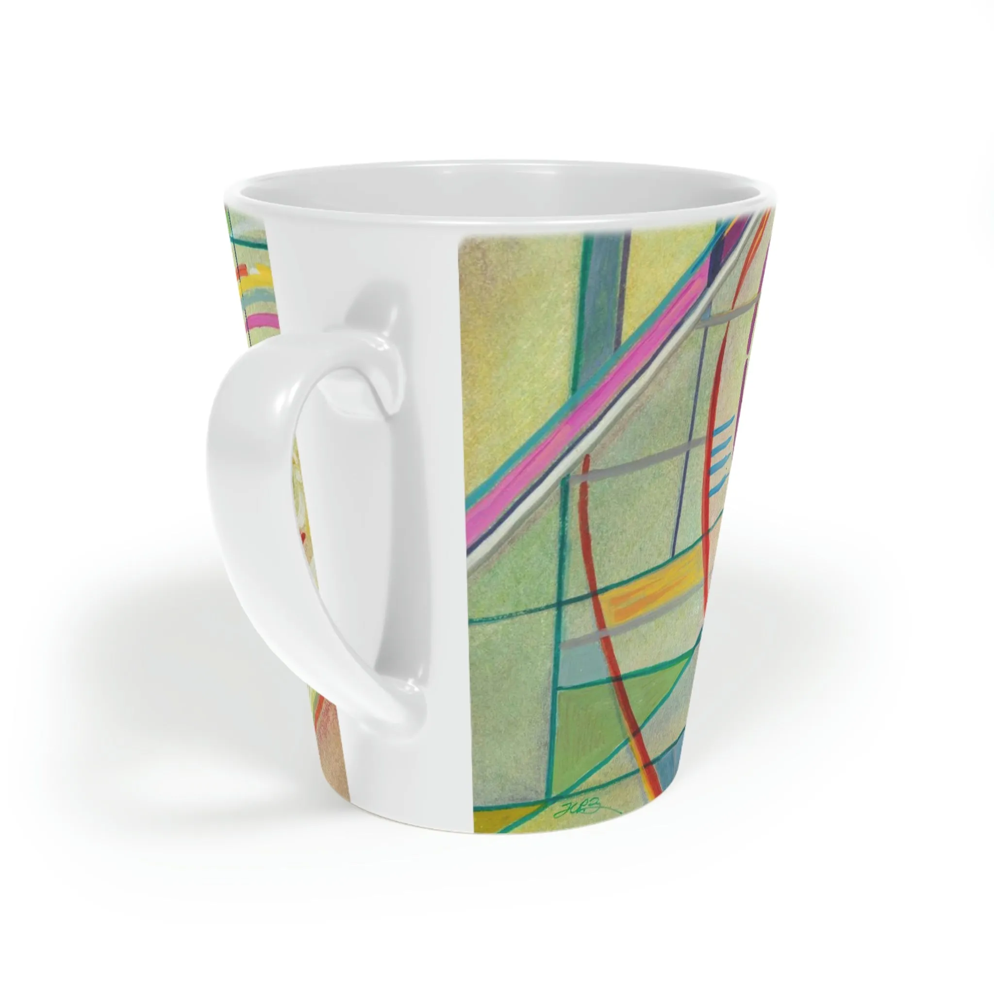 Be Alright Latte Mug, 12oz