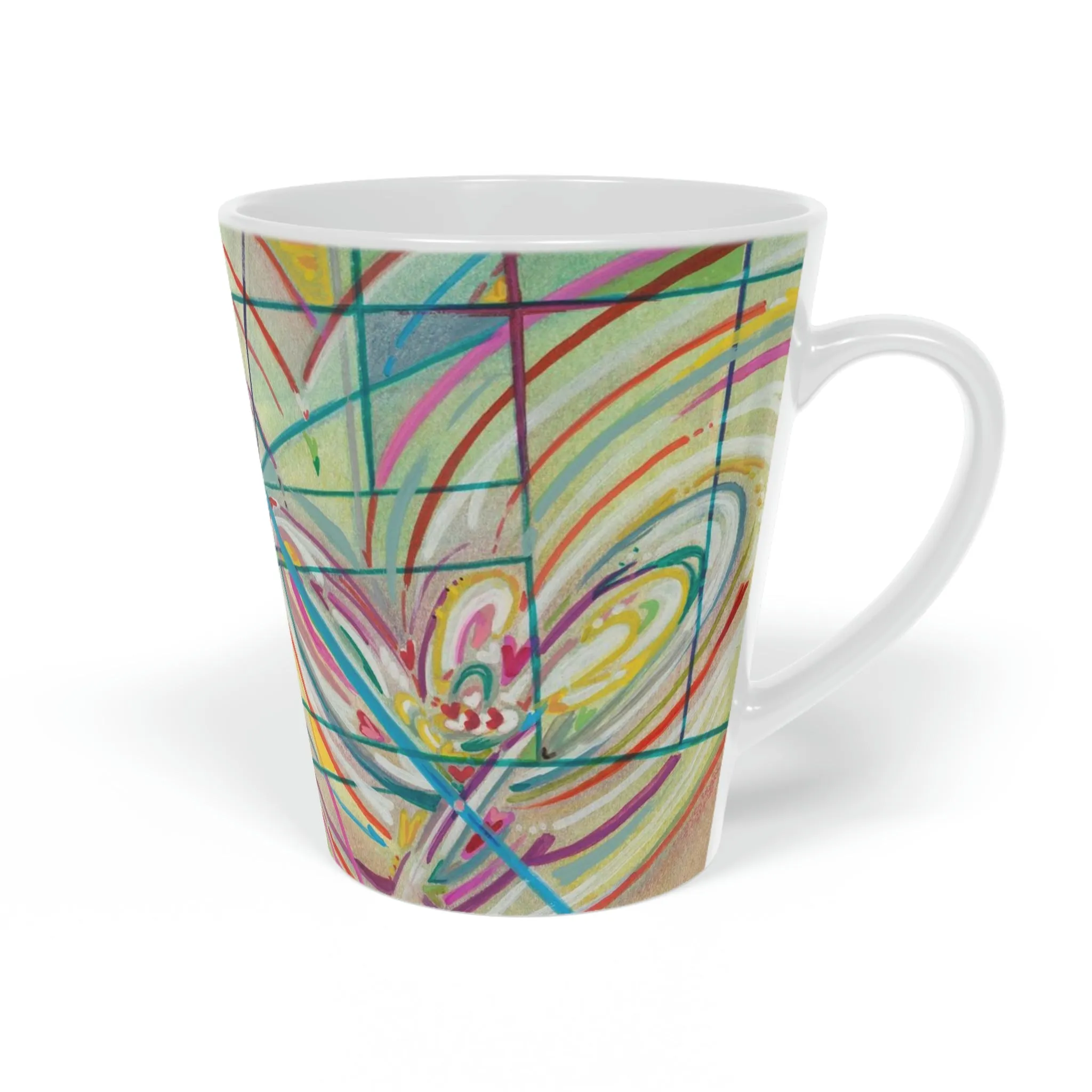 Be Alright Latte Mug, 12oz