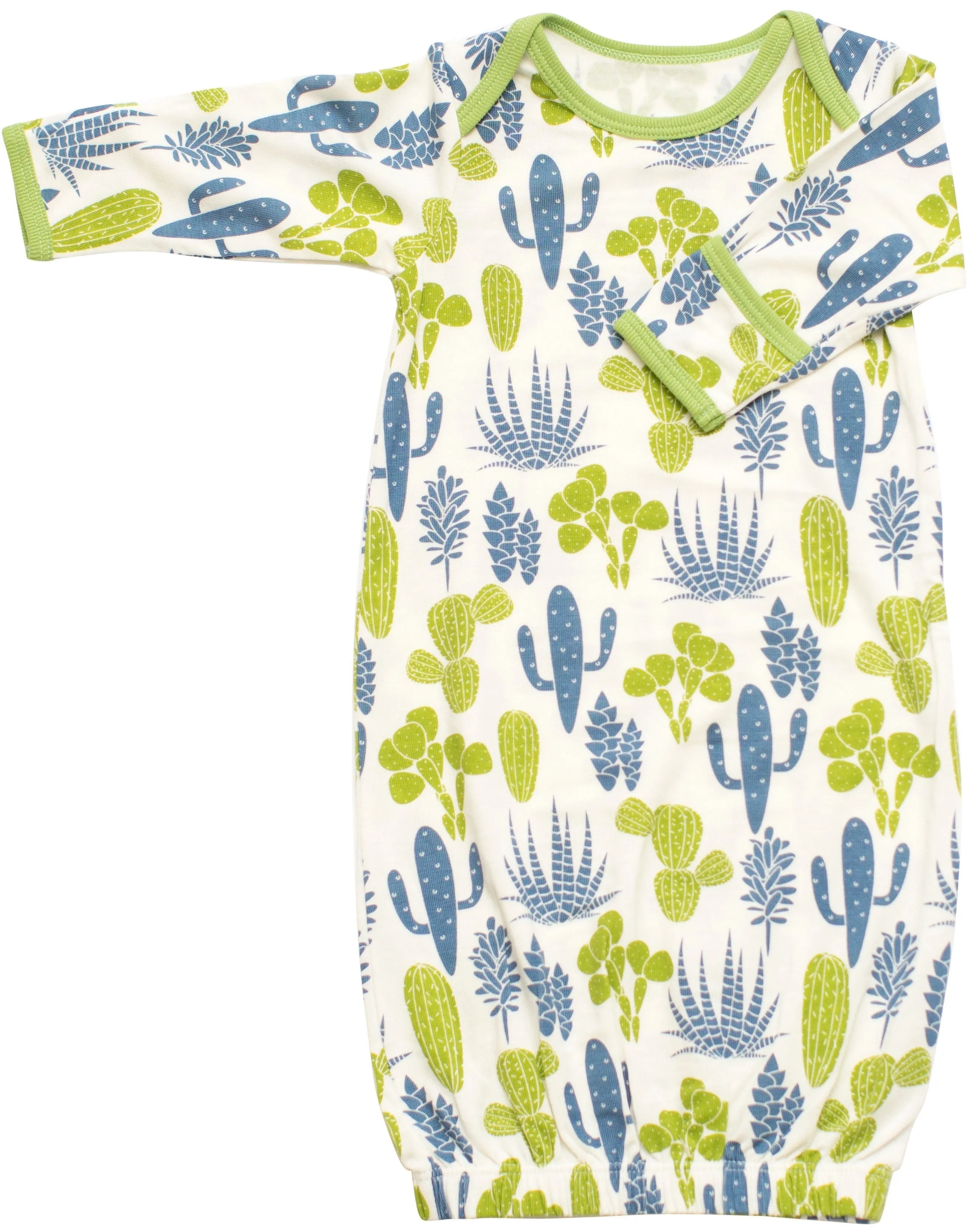 Bestaroo Blue & Green Cactus Gown