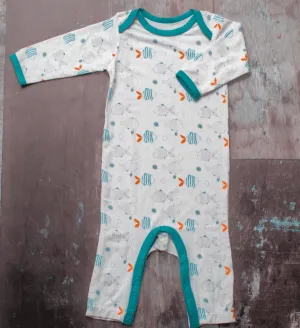 Bestaroo Coverall--AQUA FISH