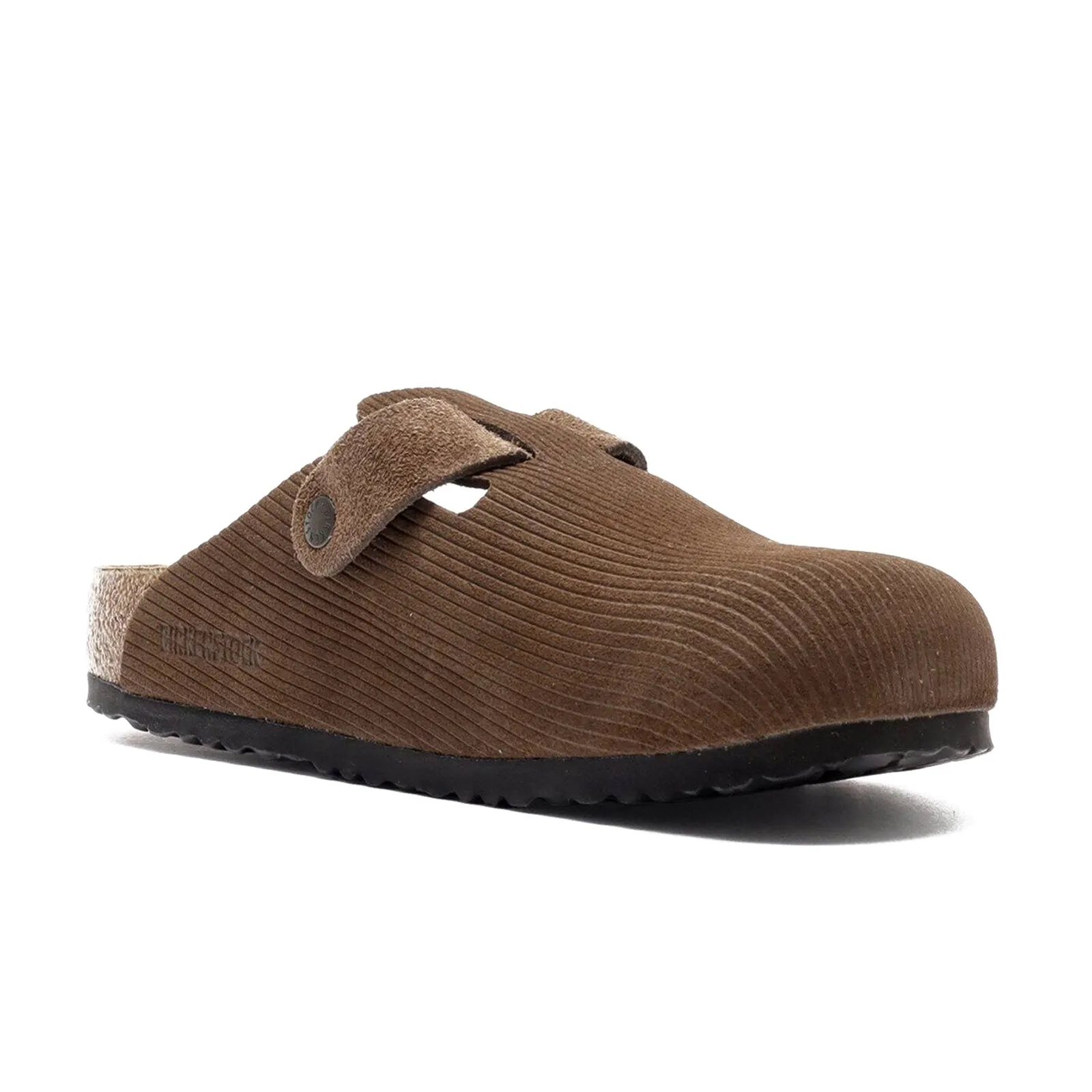 Birkenstock Boston BS Suede Leather Embossed Unisex Slippers Sandals - UK 5 - US 7 Women / 5 Men - EU 38