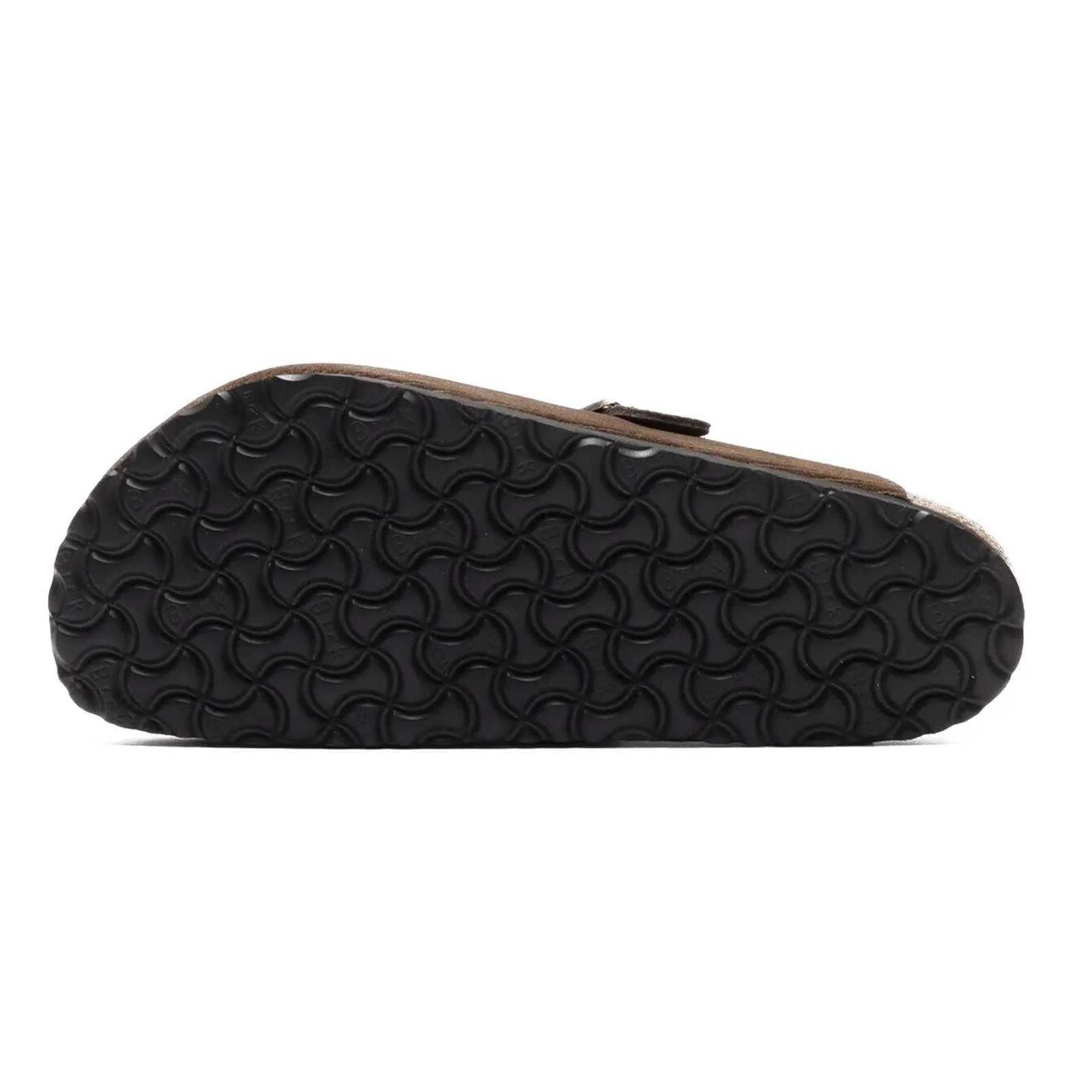 Birkenstock Boston BS Suede Leather Embossed Unisex Slippers Sandals - UK 5 - US 7 Women / 5 Men - EU 38