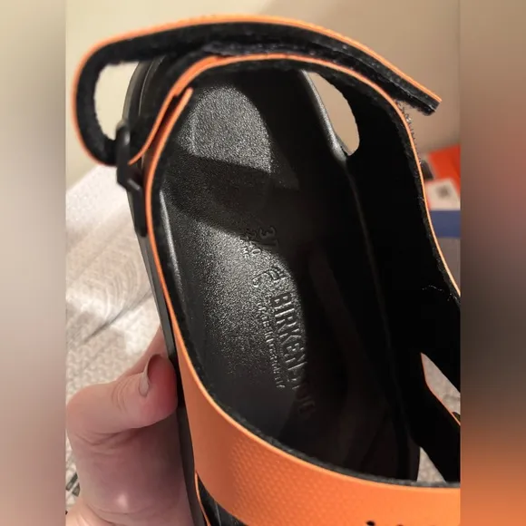 Birkenstock waterproof mogami terra sandals in burnt orange