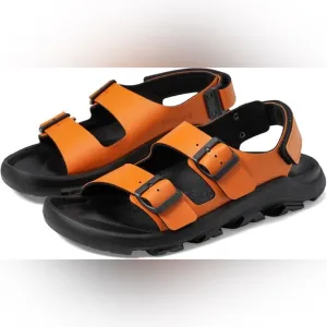 Birkenstock waterproof mogami terra sandals in burnt orange