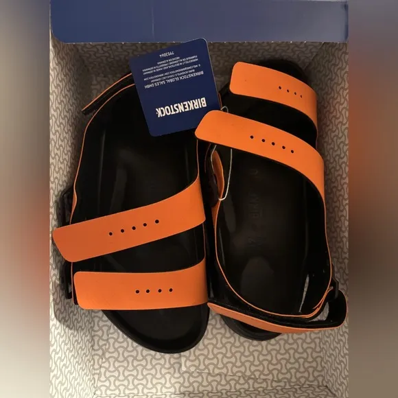 Birkenstock waterproof mogami terra sandals in burnt orange