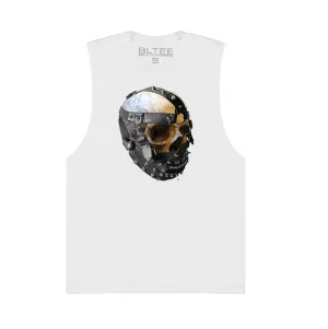 BONDAGE SKULL MUSCLE TEE
