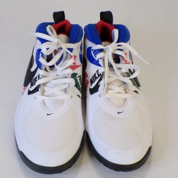 BRAND NEW NIKE TEAM HUSTLE D9 YOUTH MULTIPLE COLORED SNEAKERS