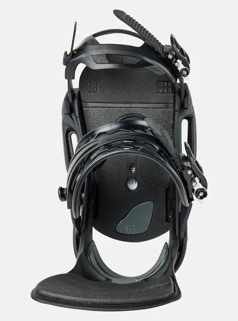 Burton Cartel X EST Snowboard Bindings Mens Black / White / Graphic