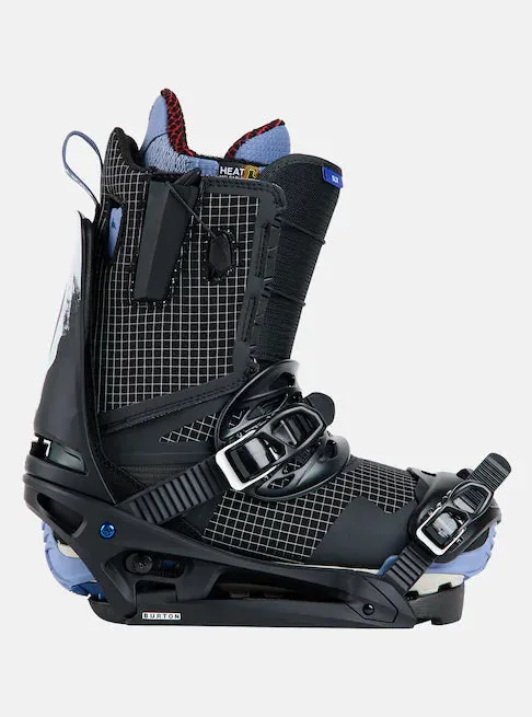 Burton Cartel X EST Snowboard Bindings Mens Black / White / Graphic