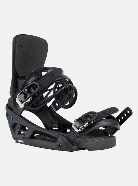 Burton Cartel X EST Snowboard Bindings Mens Black / White / Graphic