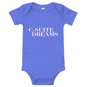 C-Suite Baby Dreams Onesie