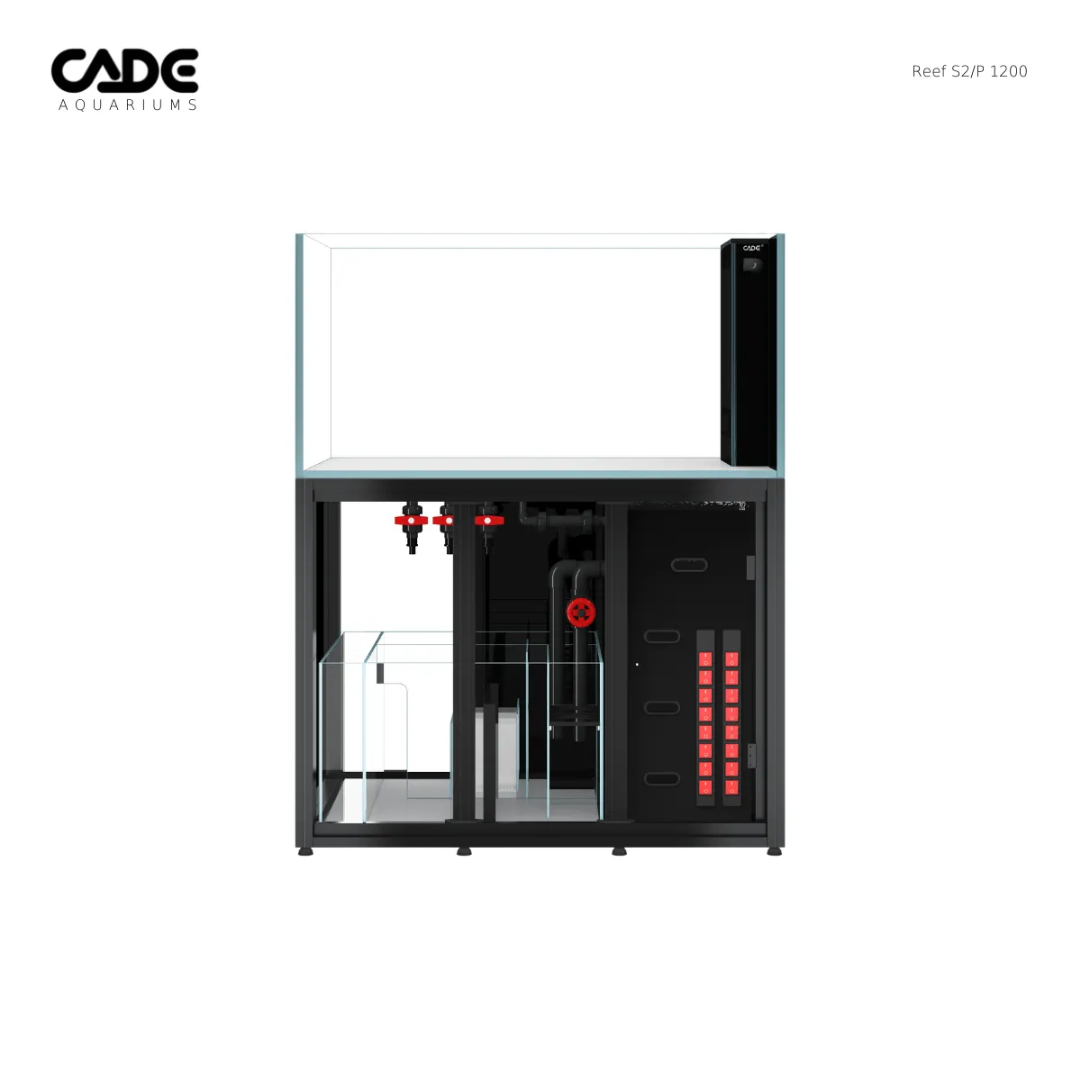 CADE Reef Peninsula S2 1200 (P1200) - Black