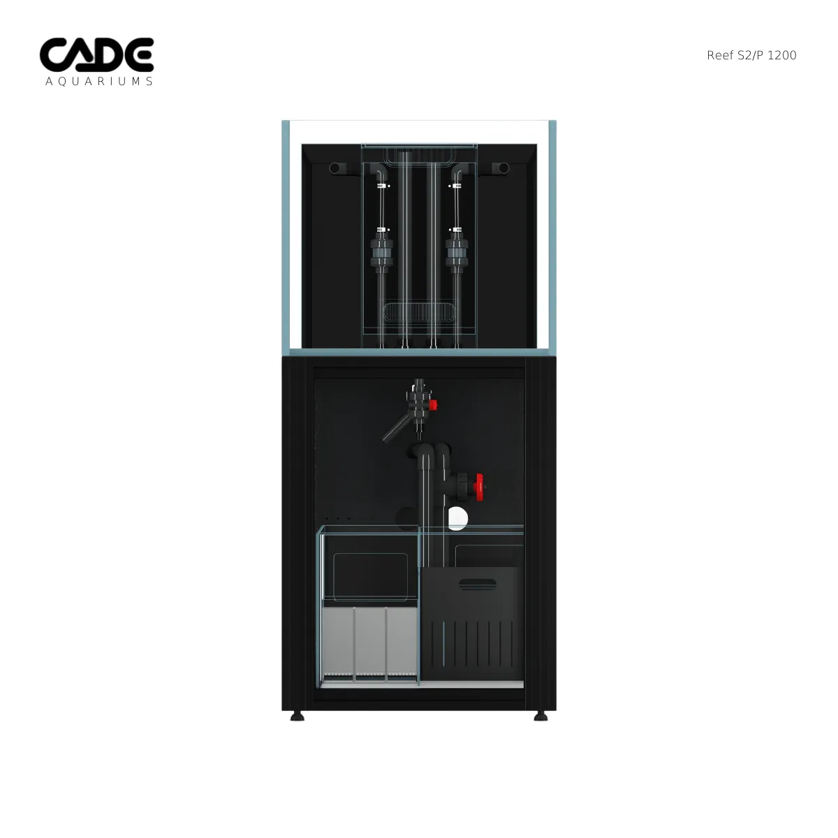 CADE Reef Peninsula S2 1200 (P1200) - Black