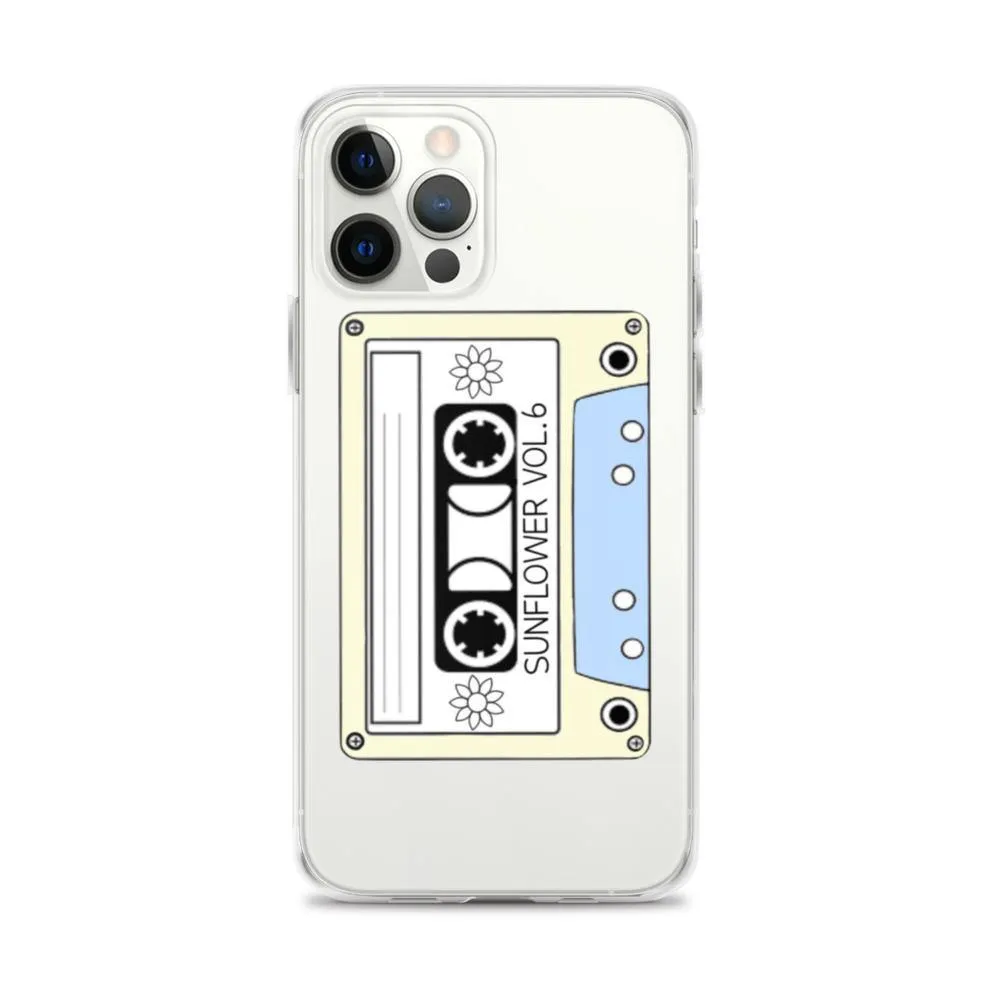 Cassette Clear iPhone Case