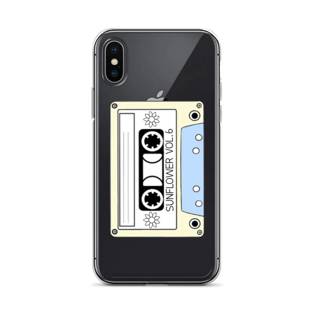 Cassette Clear iPhone Case