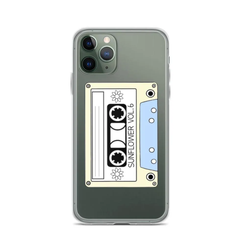Cassette Clear iPhone Case