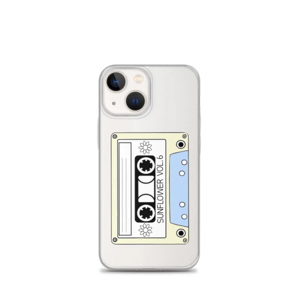 Cassette Clear iPhone Case