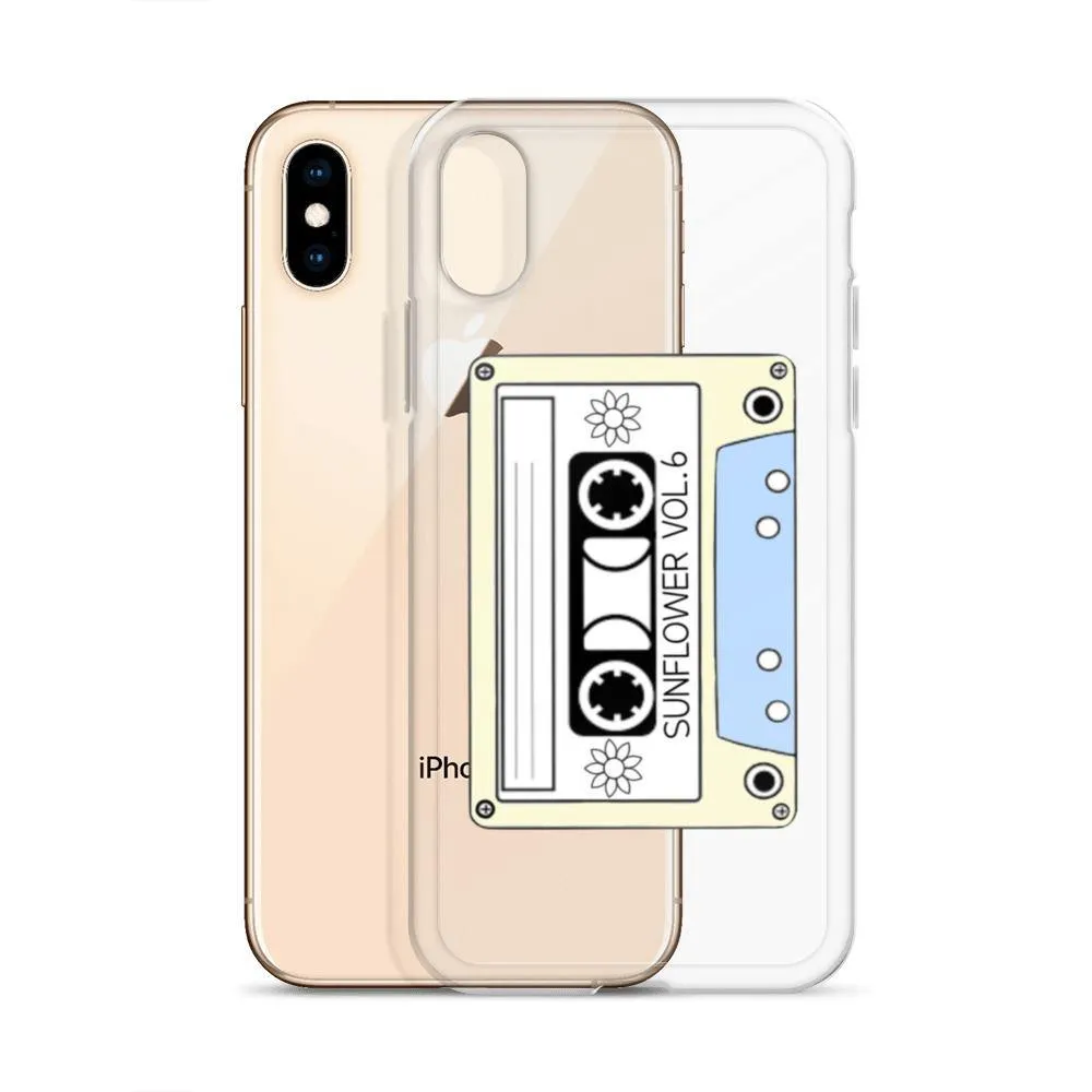 Cassette Clear iPhone Case