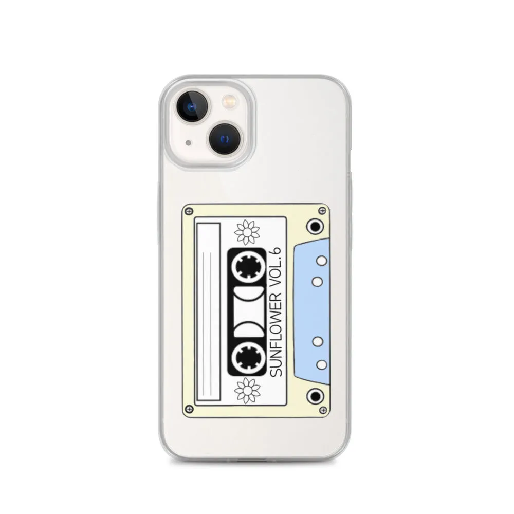 Cassette Clear iPhone Case