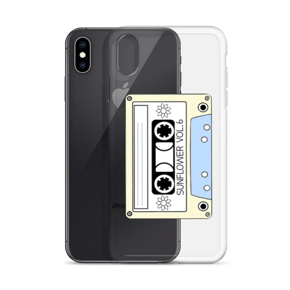 Cassette Clear iPhone Case