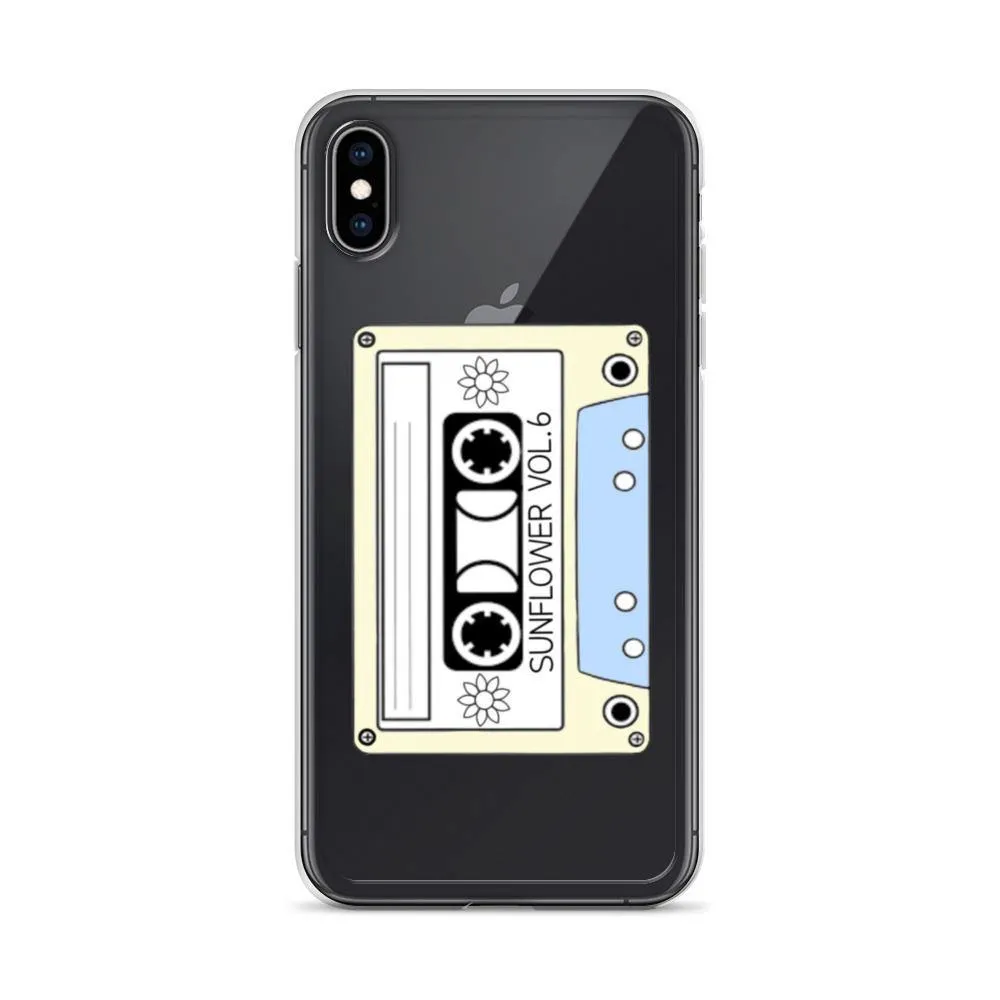 Cassette Clear iPhone Case