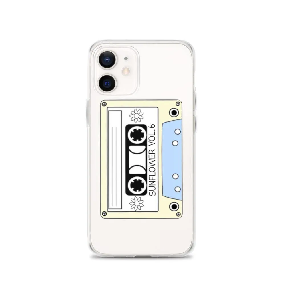 Cassette Clear iPhone Case