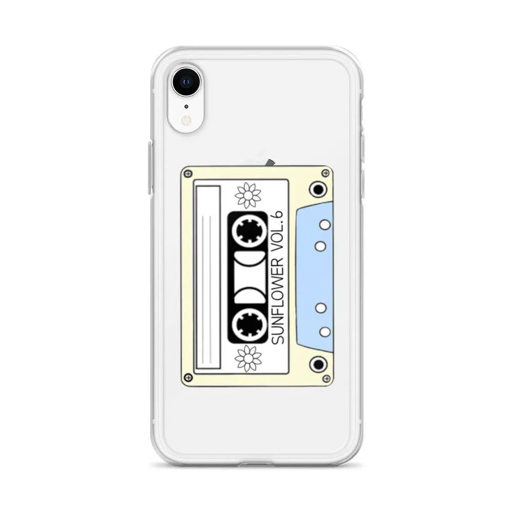 Cassette Clear iPhone Case