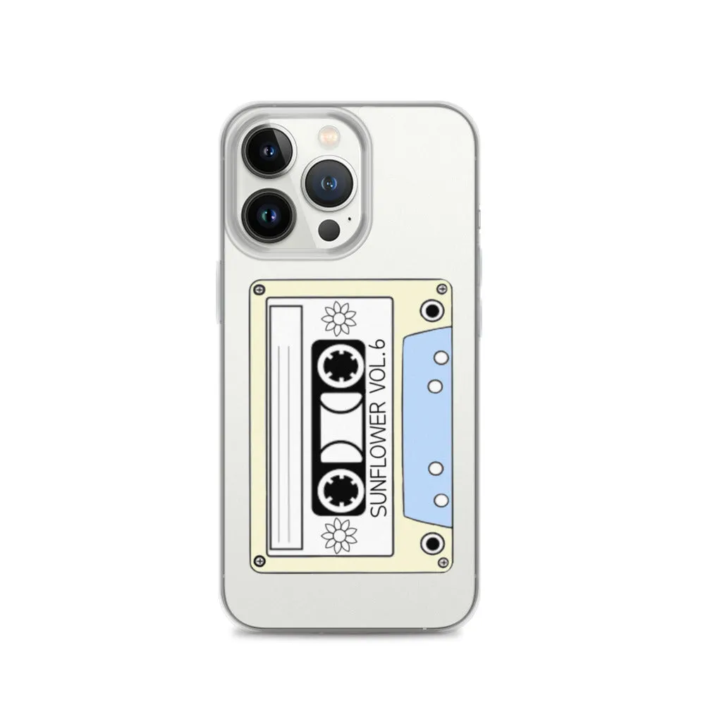 Cassette Clear iPhone Case