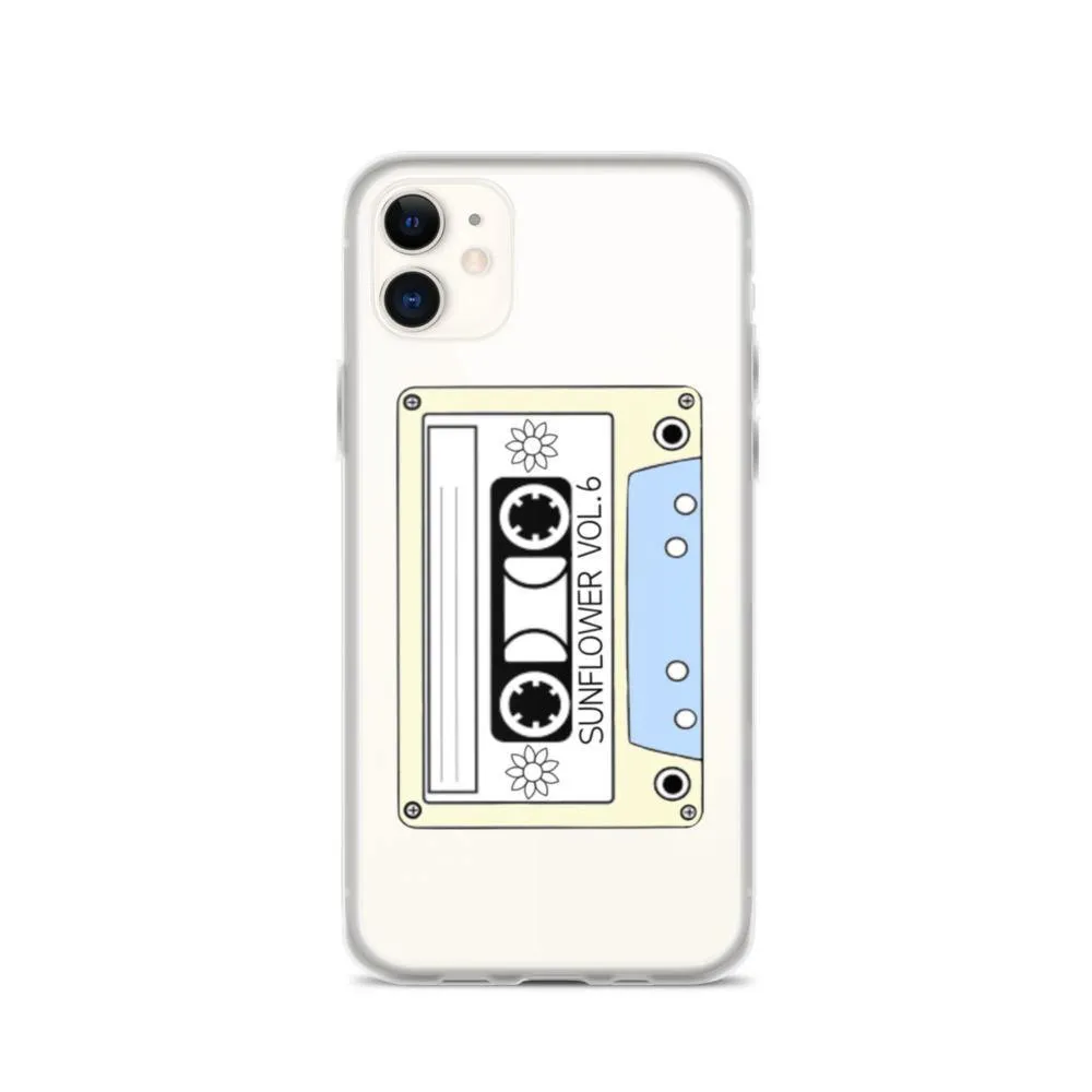 Cassette Clear iPhone Case