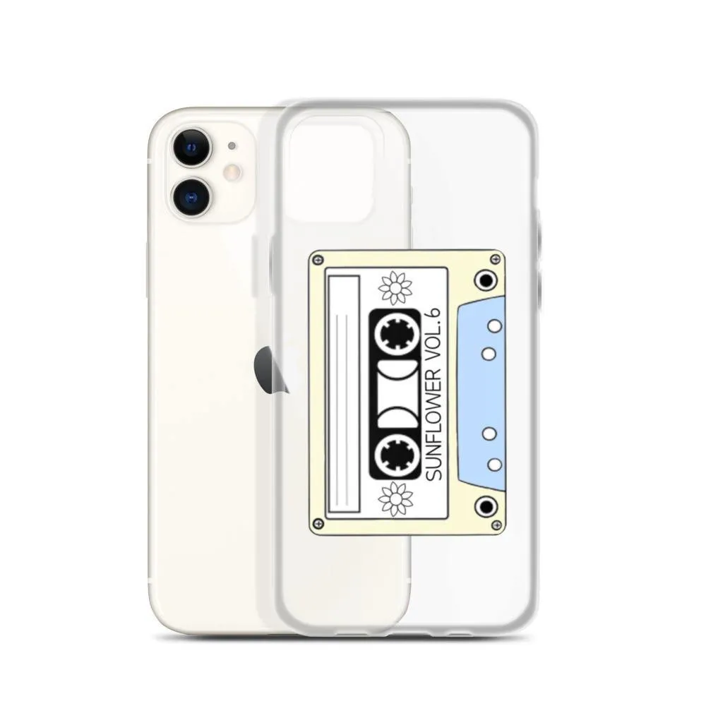 Cassette Clear iPhone Case