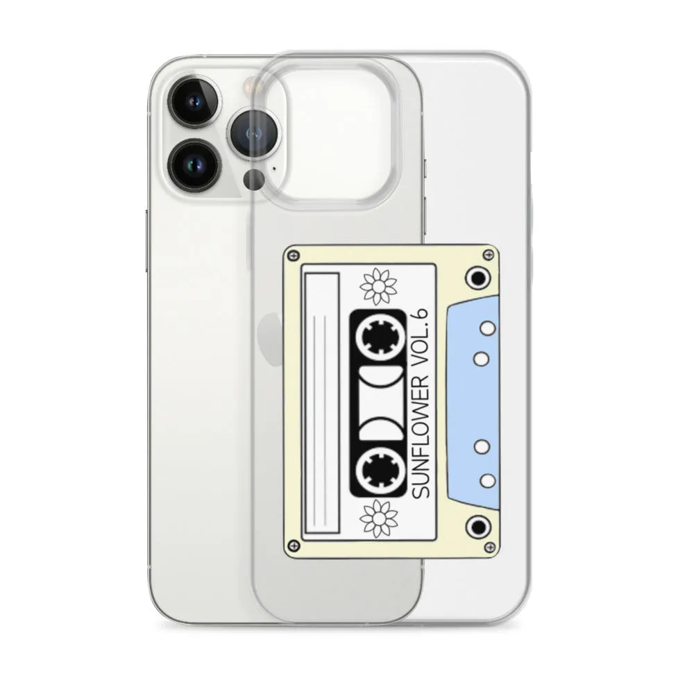 Cassette Clear iPhone Case